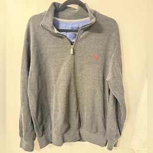Men’s polo quarter zip